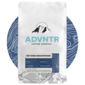 Beyond Mountains 12 ounce coffee bag by ADVNTR Coffee Co.