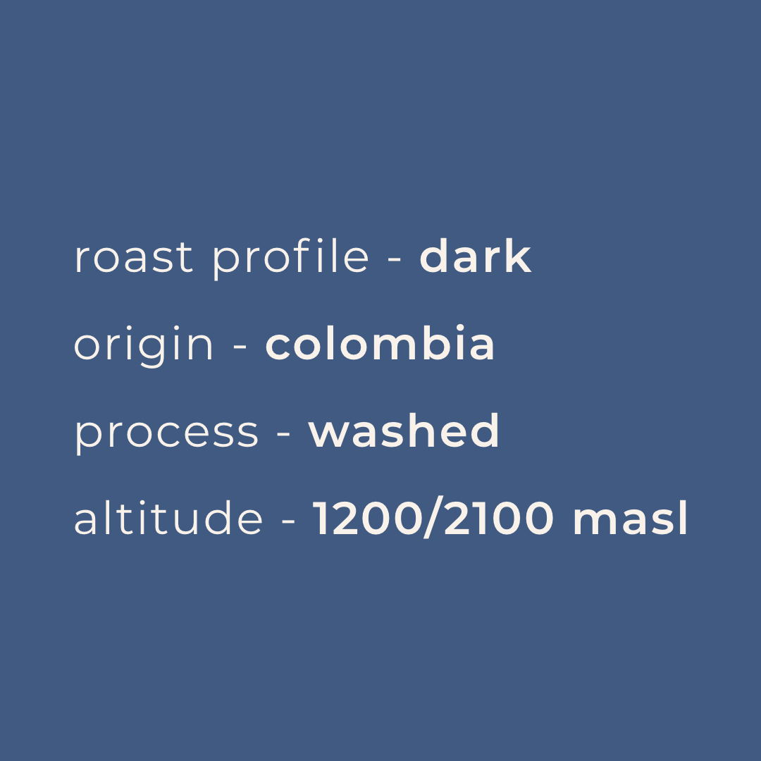 Coffee profile, origin, altitude and process information for the Beyond Mountains Dark Roast by ADVNTR Coffee Co.